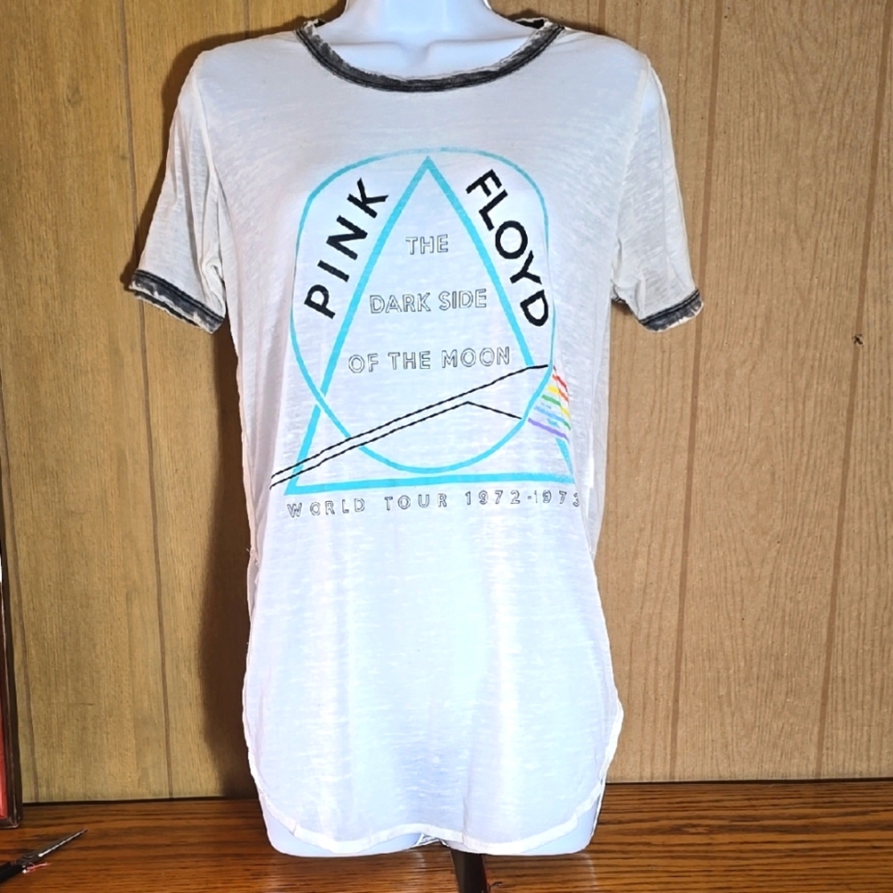 Pink Floyd Graphic Tee with Tour Design